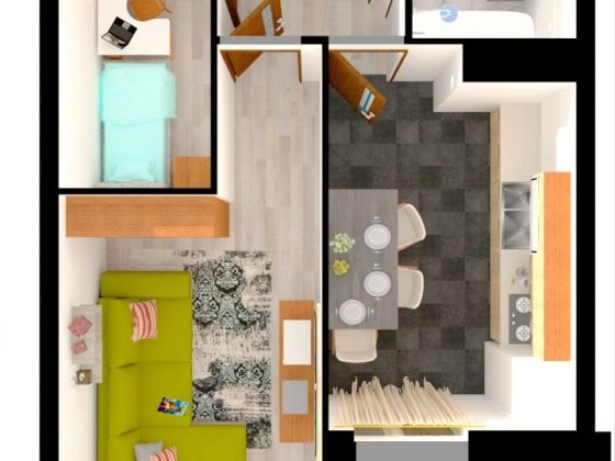 ЖК Атлант 2к 6 поверх квартира 50 м2 готовий будинок Коцюбинське