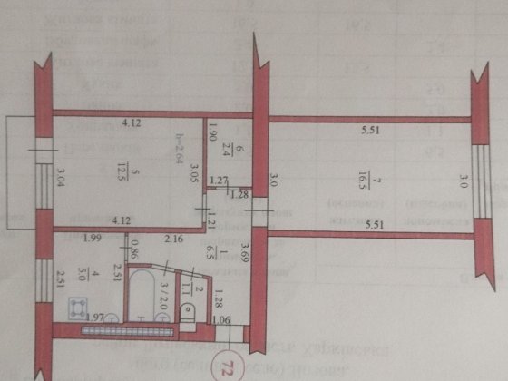 Продам 2-х комнатную квартиру Лозова