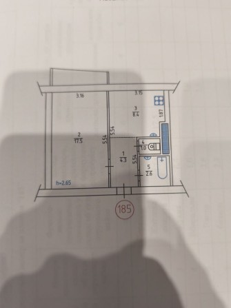 Продам однокімнатну квартиру в місті Лозова, на 4 ому мікрорайоні в 9 - фото 1