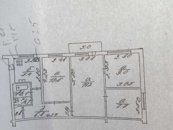 Продаж 4 кімнатної квартири Лубны