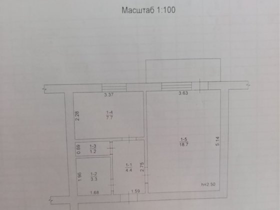 Продаж 1 кімнатна квартира з підвалом та ремонтом Ромны