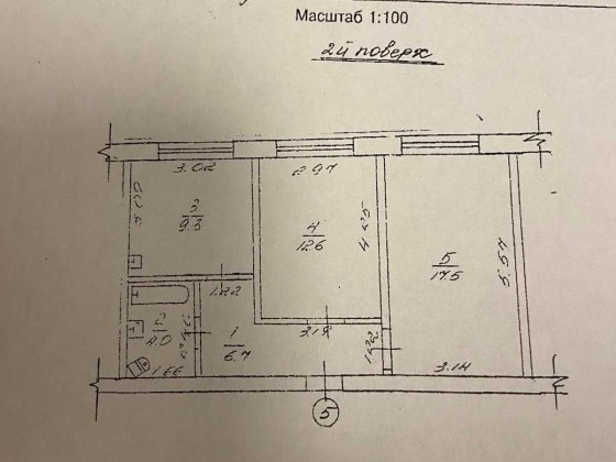 Двокімнатна мебльована квартира Сарны