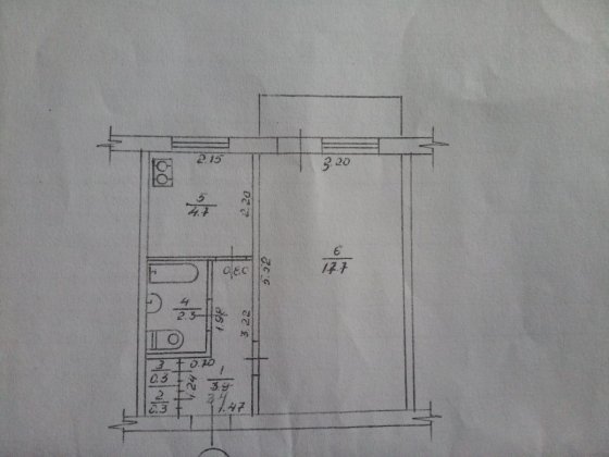 Продам 1-кімн. квартиру Смела
