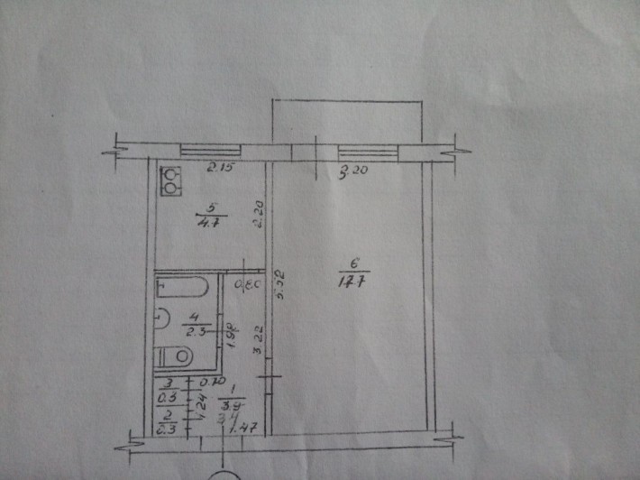 Продам 1-кімн. квартиру - фото 1