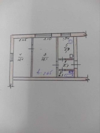 Продам 2-кімнатну квартиру - фото 1