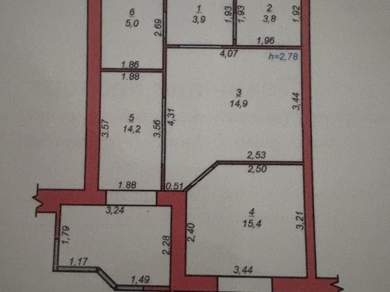 2-х кімнатна квартира Стрый