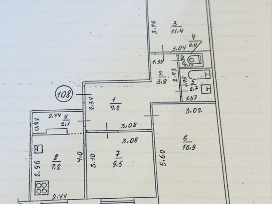 Продаж 3-кім квартири м.Сміла, р-н Богдана Сміла