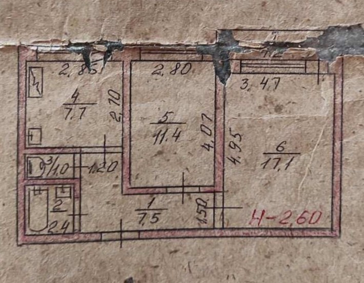 Продам 2к квартиру в центре 3 микрорайон - фото 1