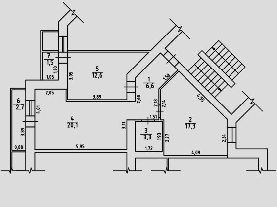 Продаж 2-х кімнатної квартири в центрі Тульчина Тульчин