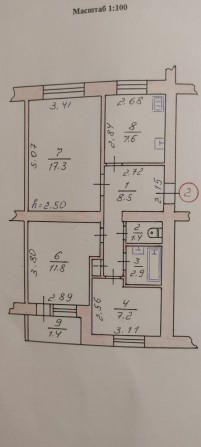 Продам 3х квартиру вул.Соборності - фото 1