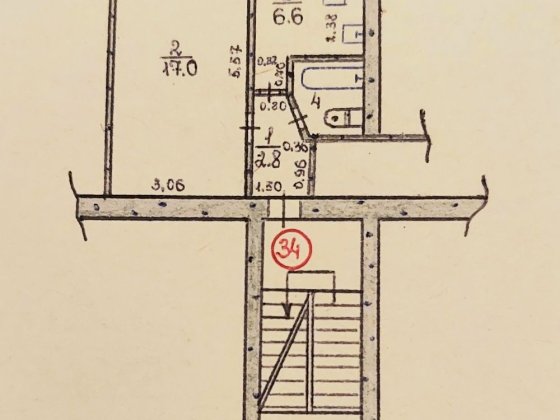 Однокімнатні квартира по вул. Садова Вільногірськ