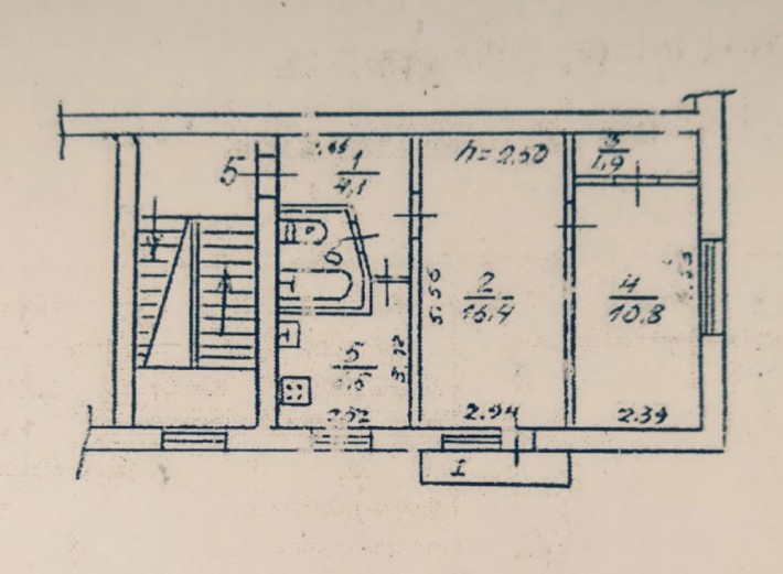 2-х комнатная квартира, в тихом районе - фото 1