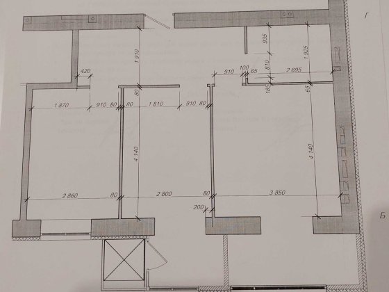 Продам 2-х комнатную квартиру 67,8 кв. м. в ЖК "Днепровская Брама" Слобожанське