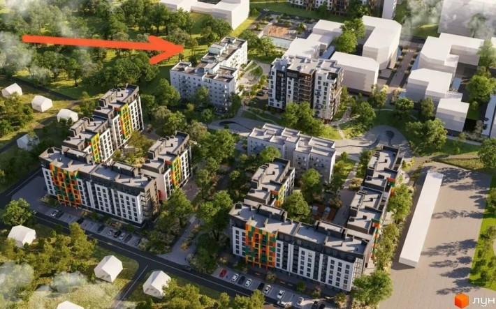 2 к квартира в Вовчинцях (ЖК Краківський) _vv - фото 1