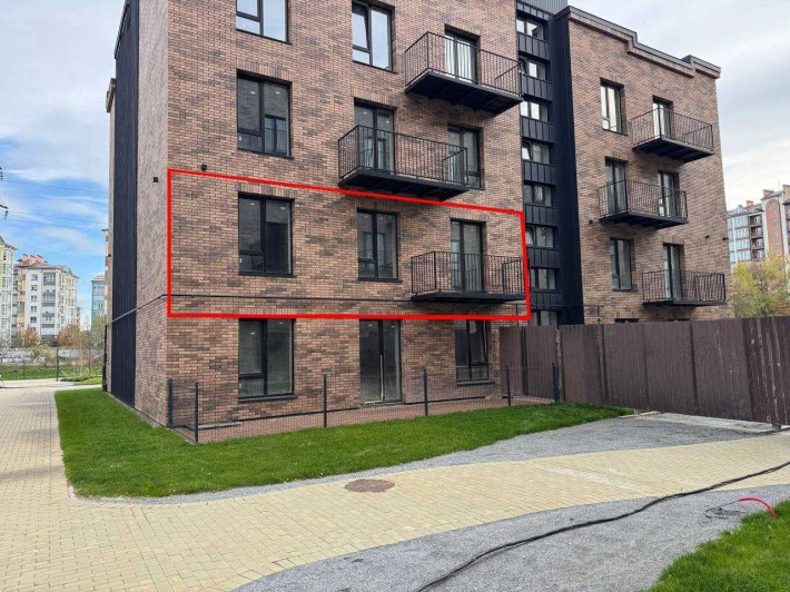 ЖК Долішній ВамБуд | 2 кімн. квартира | сирець з опаленням - фото 1