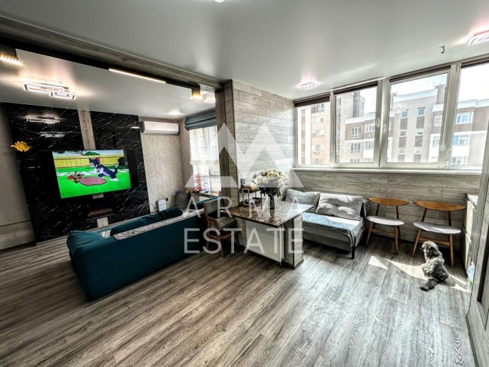 Продам 3к кв ЖК Озерний Гай Гатне, ремонт, новий - фото 1