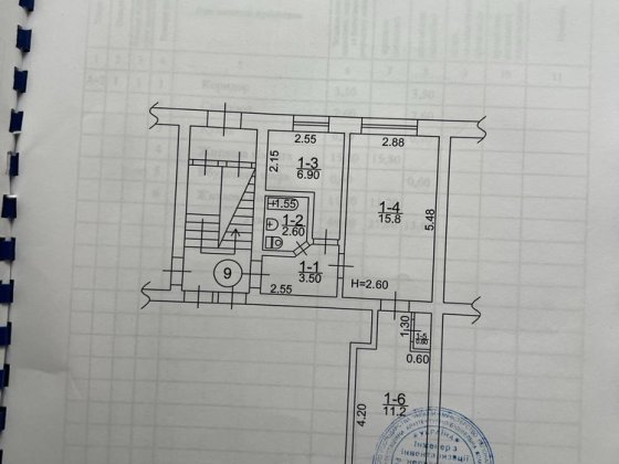 Квартира 2 кімнатна Богуслав