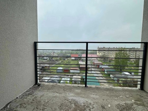 Видова 1к квартира з відкритим балконом зданий,заселений ЖК "Сімейний" Дымер