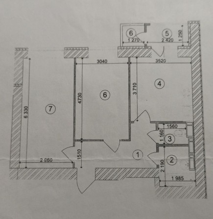 Продаж двокімнатної квартири - фото 1