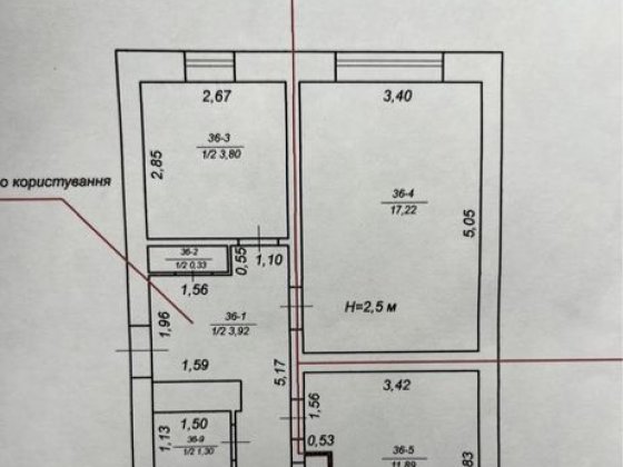 Продається квартира 3 кімнатна Гайворон