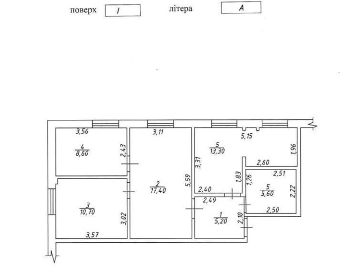 Продаж 3к квартири 62 кв.м на вул.Академіка Тамма (Героїв Сталінграда) - фото 1