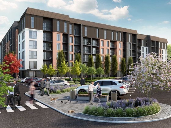 Продаж 1 кім. квартира 36 м2, ЖК Дружній Двір, с. Солонка Солонка