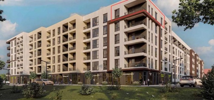 Продається 2 кімнатна квартира в ЖК Континент Стайл/ 91 кв.м - фото 1