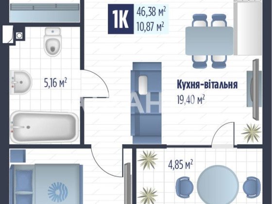 Стиль. Комфорт.Простір.Квартира у ЖК Vero  — твій новий рівень життя Сокільники