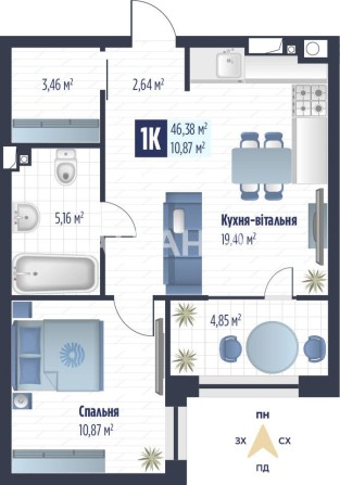 Стиль. Комфорт.Простір.Квартира у ЖК Vero  — твій новий рівень життя - фото 1