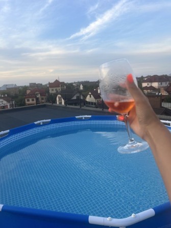 Квартира з терасою та каміном. - фото 1