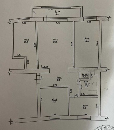 Продам 4х комнатную квартиру, Фонтанка - фото 1