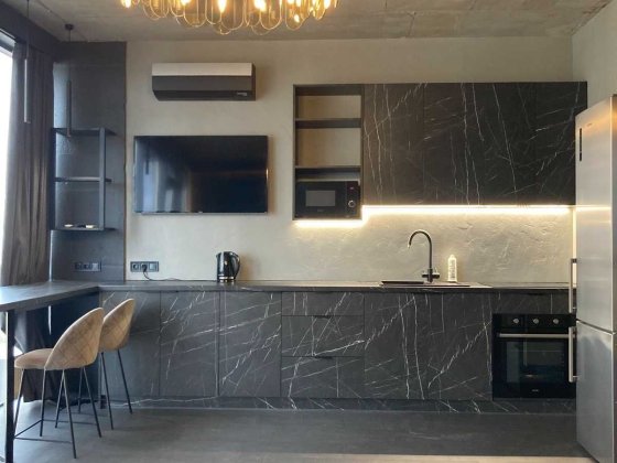 1к жк Авторский.  Дизайнерский ремонт. Первая линия от моря! Фонтанка