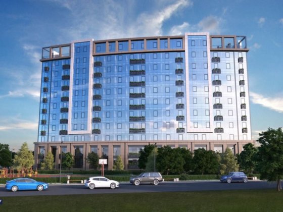 1к квартира в новом доме ЖК "Авторский", 46кв м, 9 этаж, вид на море Фонтанка