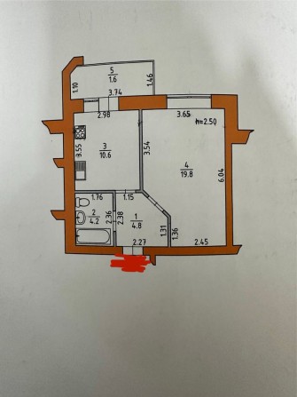 Однокімнатна квартира в новобудові - фото 1