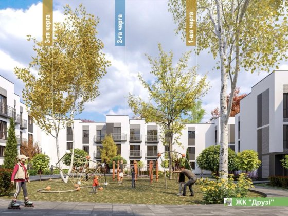 Продаж 2 кімнатної квартири район Щасливе з власним двориком Колоденка