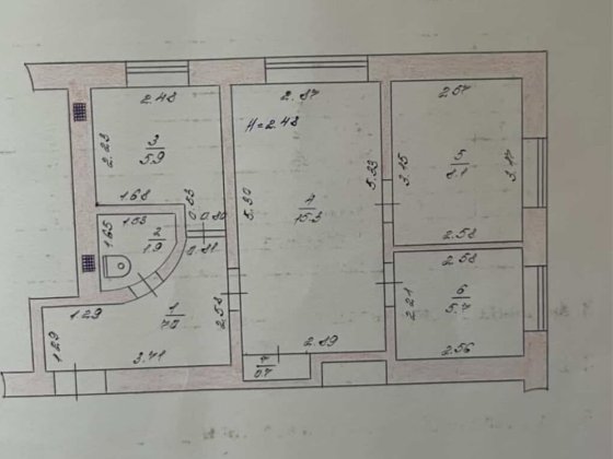 Продам 3 кімн квартиру Первомайск
