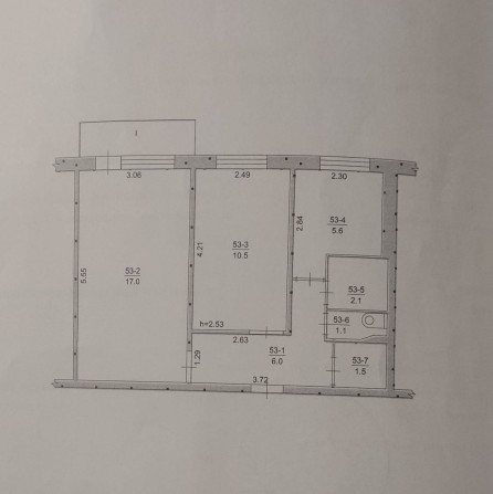 Продажа двухкомнатной квартиры - фото 1