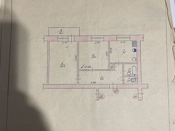 Двохкімнатна квартира Волочиск