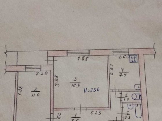2-х кімнатна квартира у Волочиську Волочиск