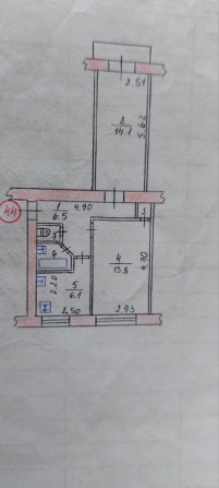 Продам 2-кімнатну квартиру з індівідуальним опаленням - фото 1