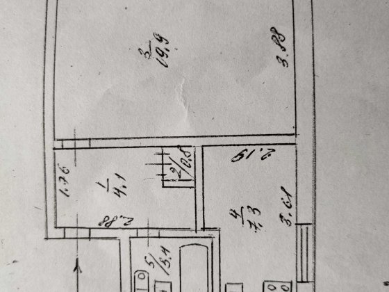 Продам однокимнатну квартиру Покров