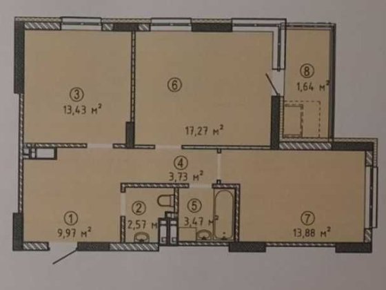 Продаж 2к. Крона Парк-2! Бровары