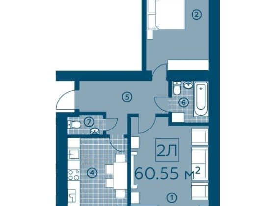 Без% Продам двокімнатну квартиру, ЖК Київський, Буча, вул., Амосова 4 Буча