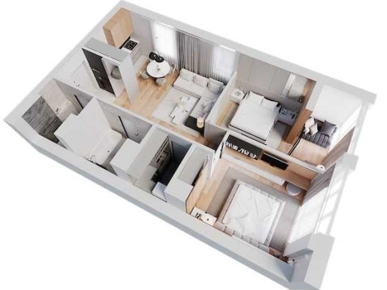 3кімнатна збудована 71,7 кв.м, ЦЕНТР, Ярковиця Ивано-Франковск