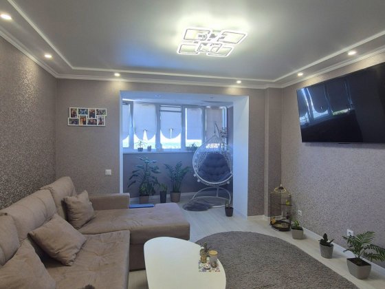 Стильна 2-кімнатна з ремонтом у новому цегляному будинку! Вид на місто Белая Церковь