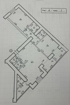 Міленіум, продаж трикімнатної квартири 101 м, можливо під комерцію - фото 1