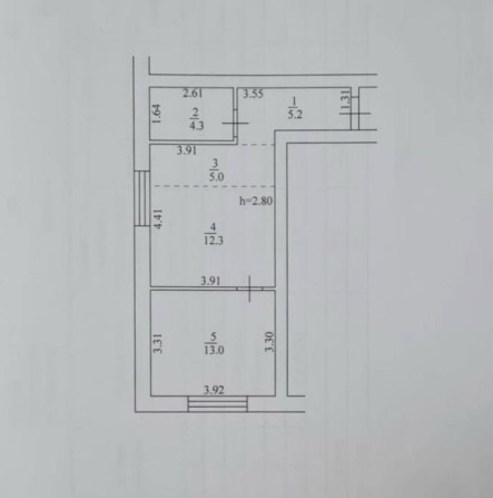 1к квартира з документами! Середній поверх, ліфт Державні програми ТАК - фото 1