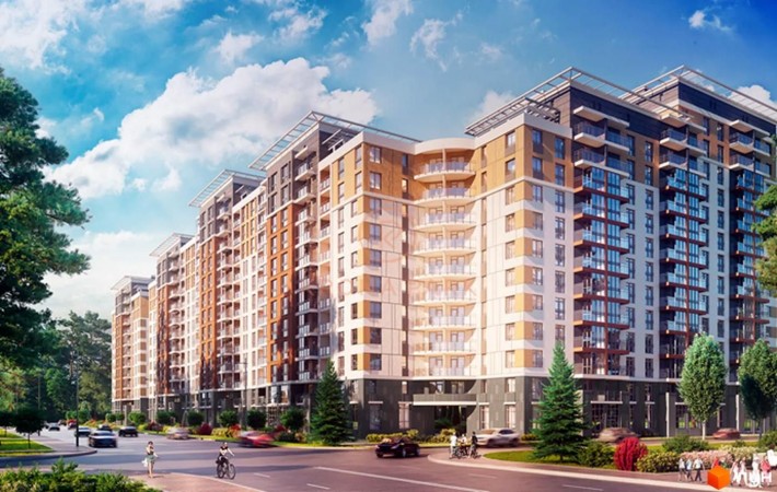 Видова 3-кімнатна квартира 100 м² ЖК Krona Park - фото 1
