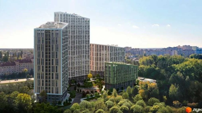 продаж 1 кім в новобуді ЖК Madison Gardens - фото 1