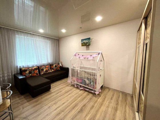 Однокімнатна квартира. Мінімальне оформлення Буча